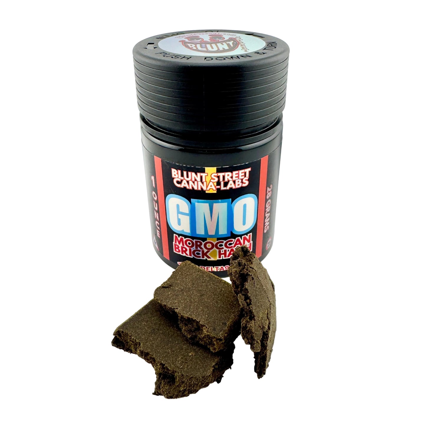 GMO THCA Moroccan Hash | 75% THCA | Full Spectrum
