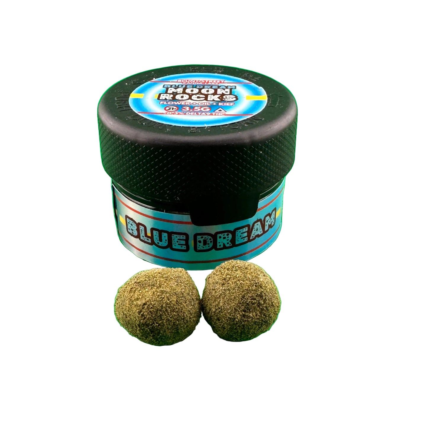 Blue Dream Moon Rocks | 79.23% Total THCA | Infused Exotic Flower