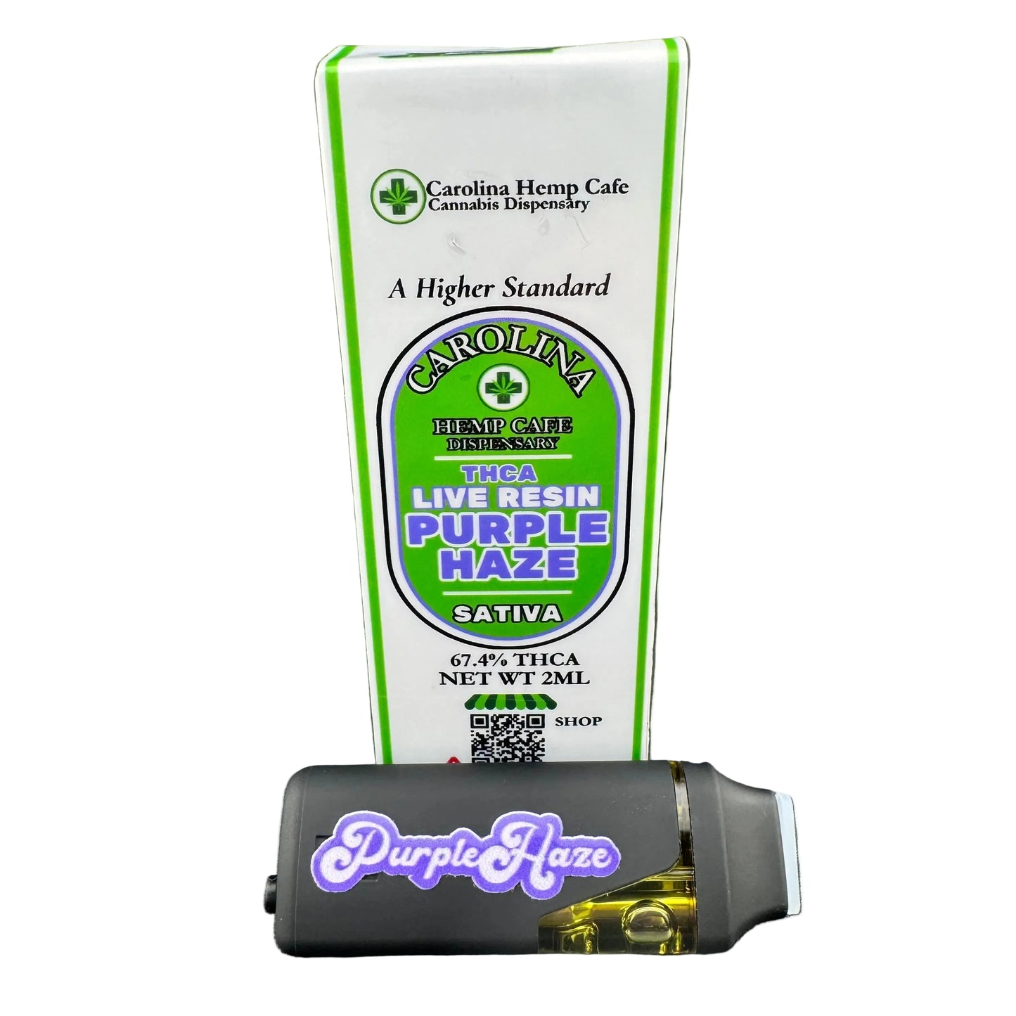 Purple Haze Live Resin High Terpene 2mL Disposable Vape