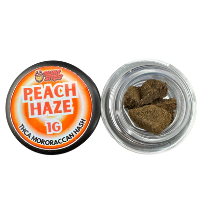 Peach Haze THCA Moroccan Brick Hash | Premium Pressed Hash
