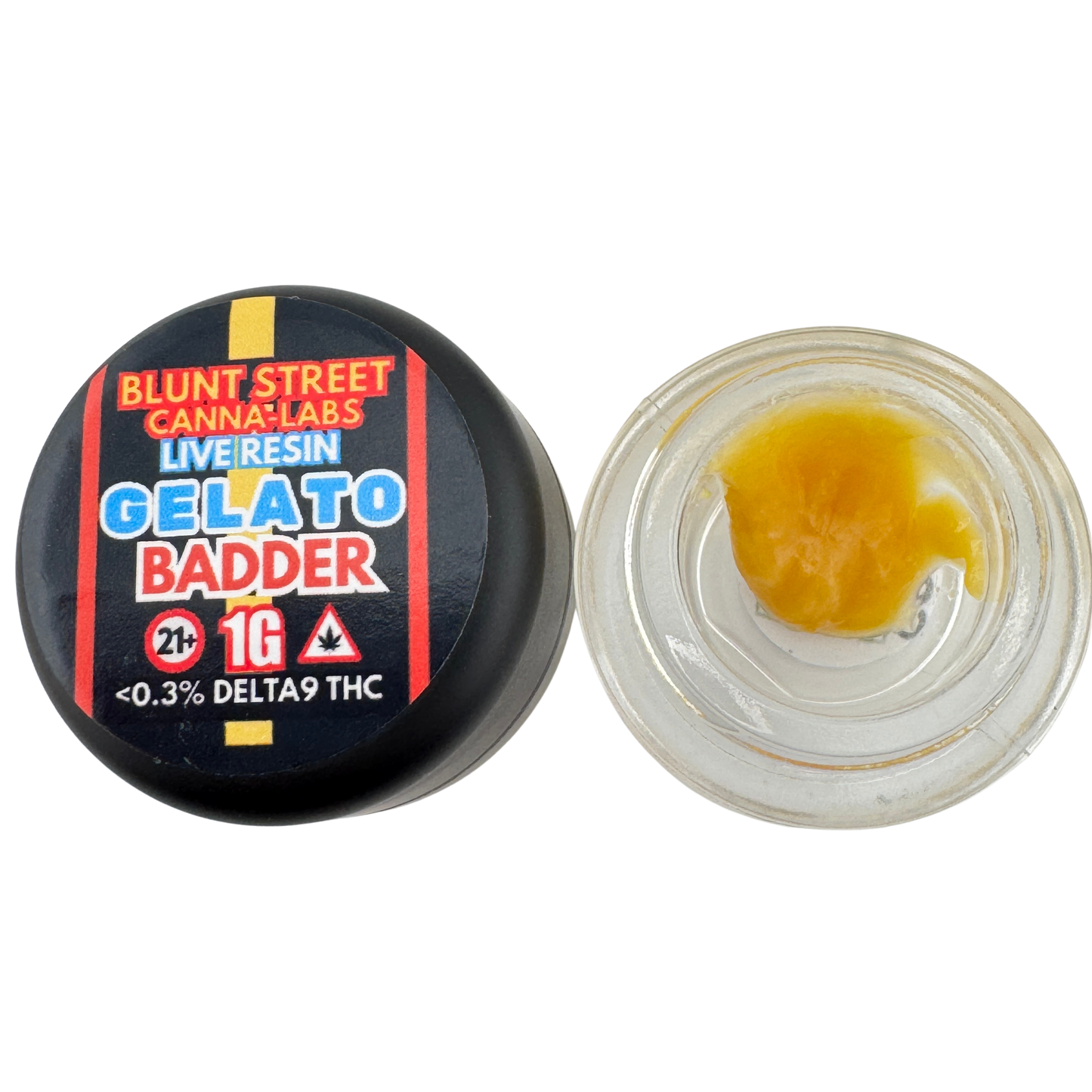 Gelato THCA Live Resin Badder | 81% THCA | Full Spectrum