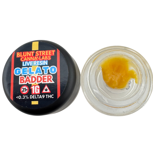 Gelato THCA Live Resin Badder | 81% THCA | Full Spectrum