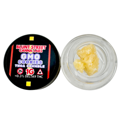 GMO Cookies THCA Crumble | 81.3% THCA | Full Spectrum Concentrate