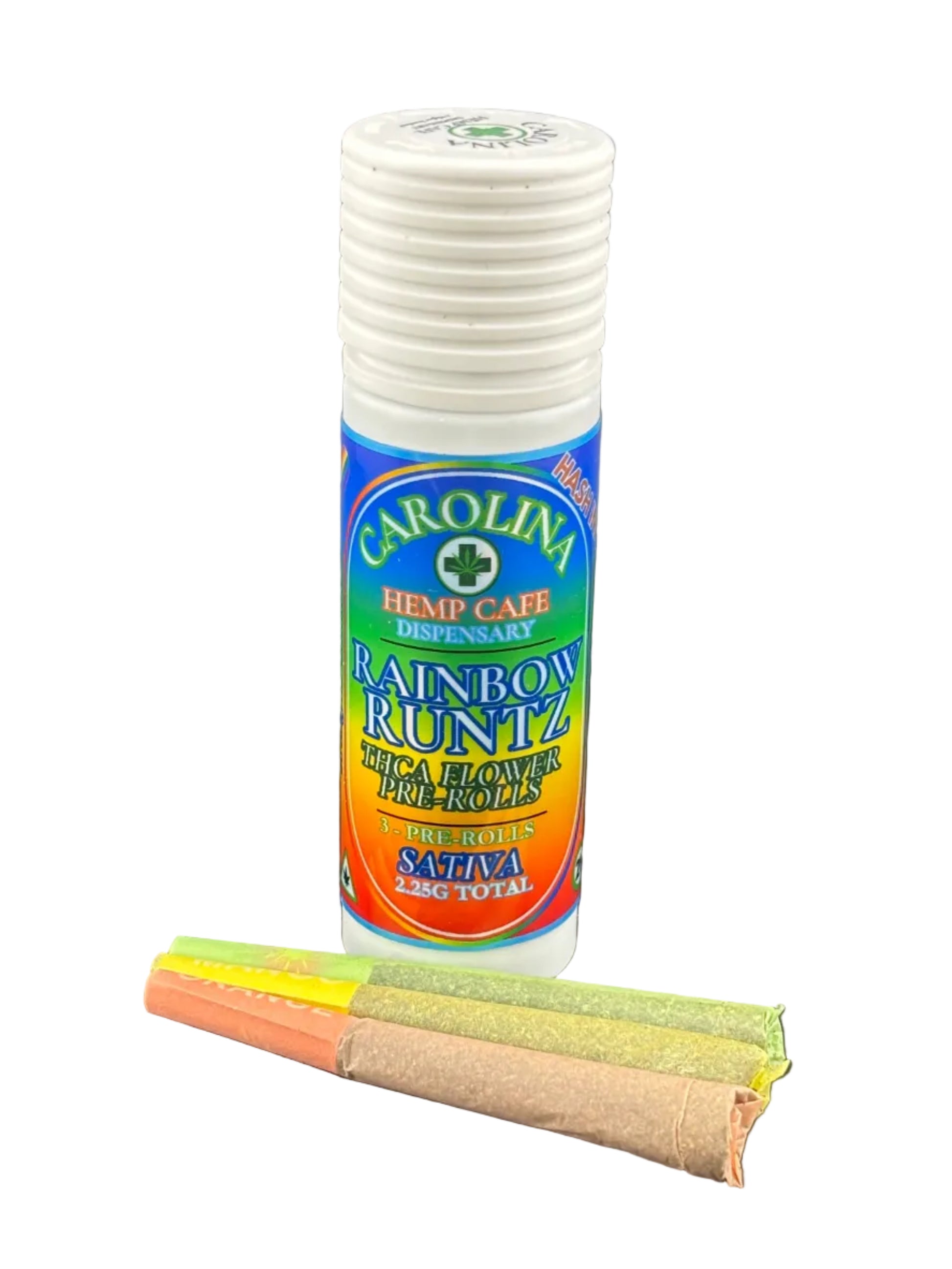 Colorful tube of cream on a black background