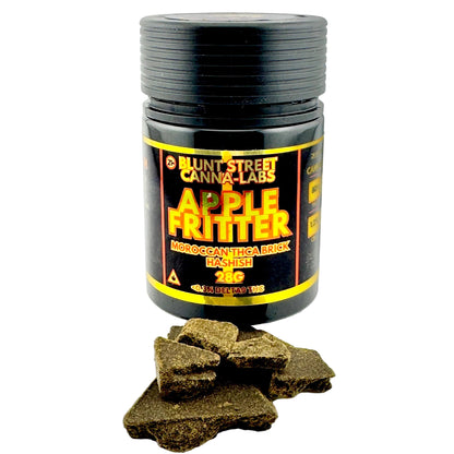Apple Fritter 75% THCA Moroccan Brick Hash | Aged Reserve | CDT Infused