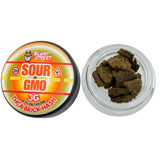 Sour GMO Moroccan Hash | 80% THCA | Full Spectrum