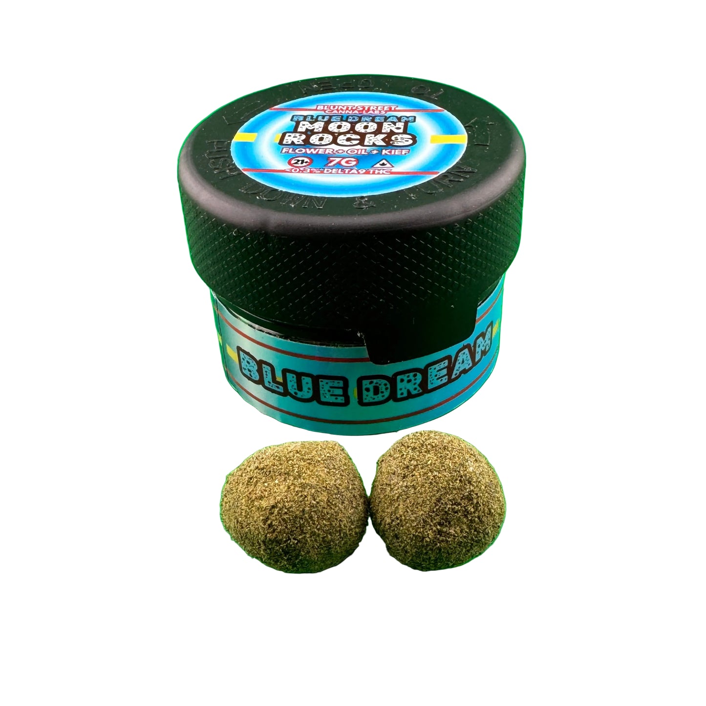Blue Dream Moon Rocks | 79.23% Total THCA | Infused Exotic Flower
