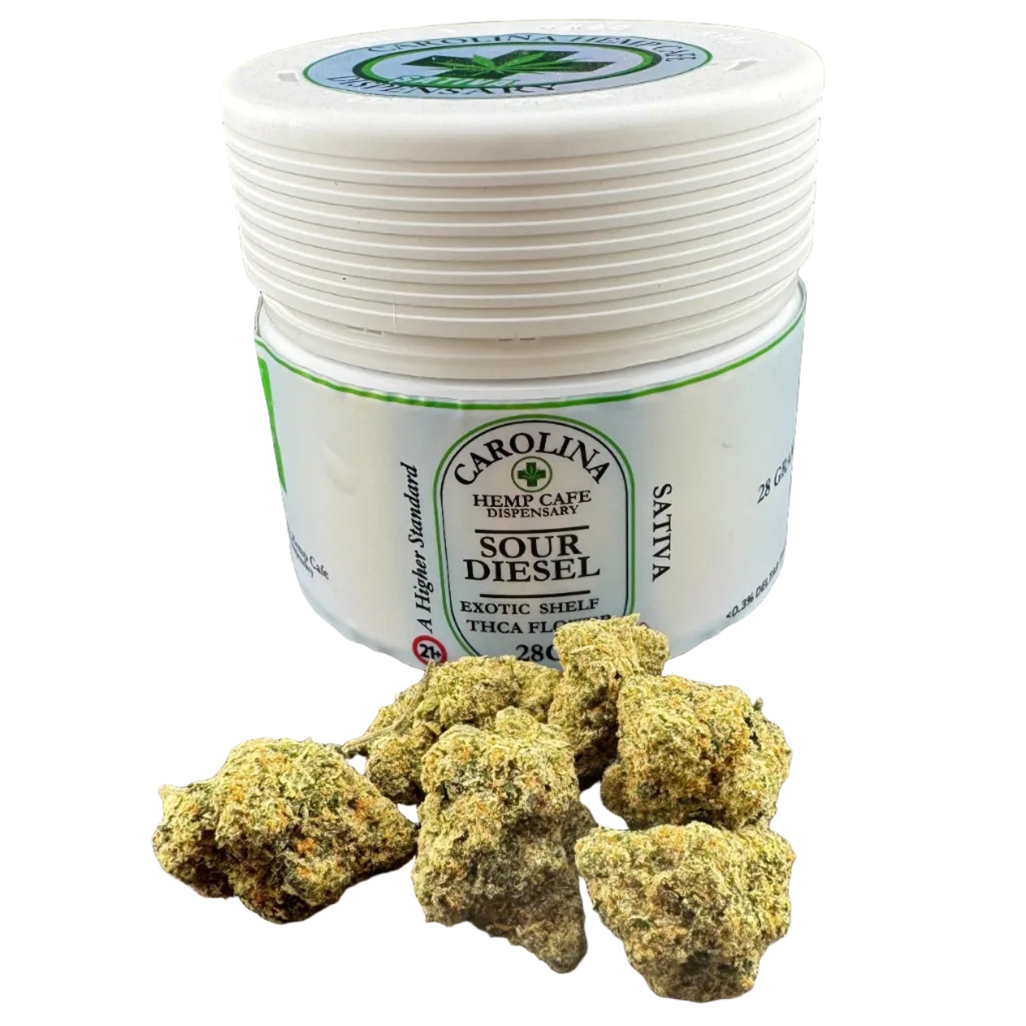 Sour Diesel Exotic Shelf THCA Flower