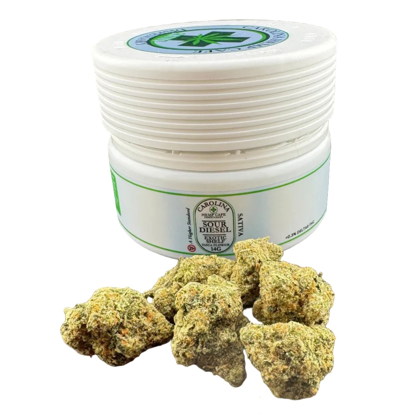 Sour Diesel Exotic Shelf THCA Flower