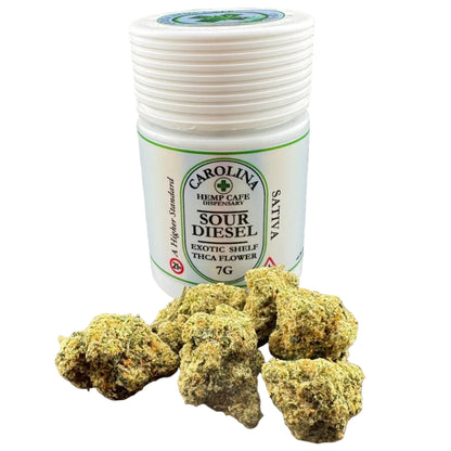 Sour Diesel Exotic Shelf THCA Flower