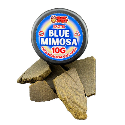 Blue Mimosa THCA Moroccan Brick Hash | Premium Pressed Hash