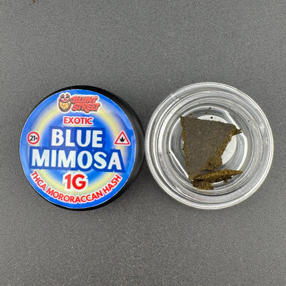 Blue Mimosa THCA Moroccan Brick Hash | Premium Pressed Hash