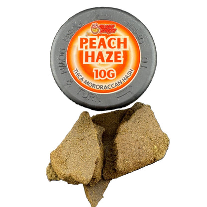 Peach Haze THCA Moroccan Brick Hash | Premium Pressed Hash