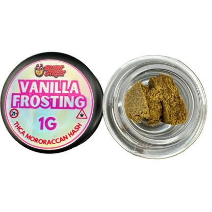 Vanilla Frosting THCA Moroccan Brick Hash | Premium Pressed Hash