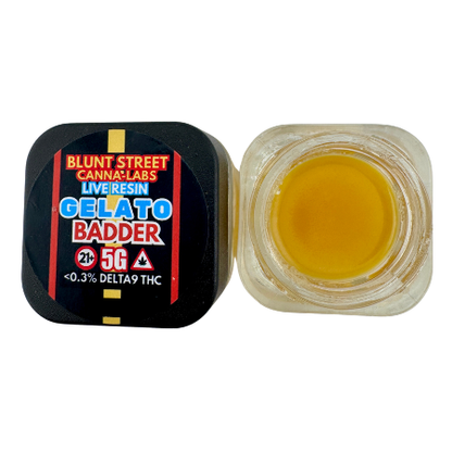 Gelato THCA Live Resin Badder | 81% THCA | Full Spectrum